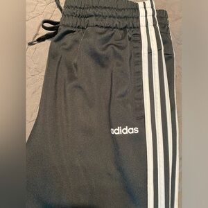 Men’s black Adidas athletic pants